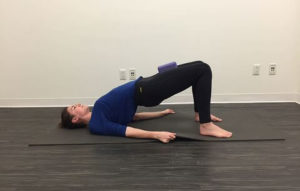 Yoga bridge pose